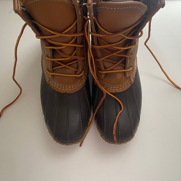 L.L. Bean Women's 8"Gore-Tex/Thinsulate Bean Boot in tan/brown, size 8 - Picture 13 of 15